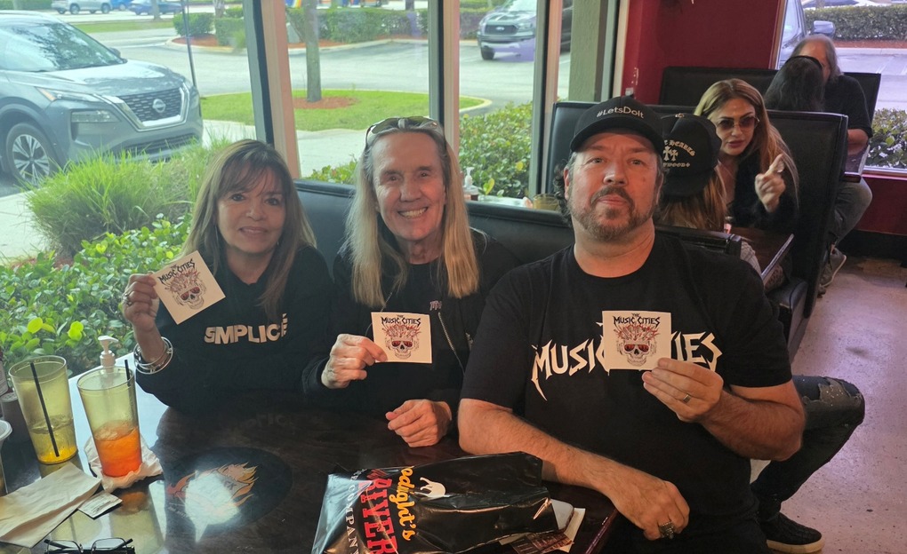 Lunch with Nicko McBrain of Iron Maiden